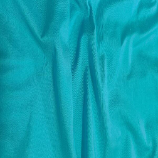 Dupion Boon Aqua Silk Fabric - Image 2