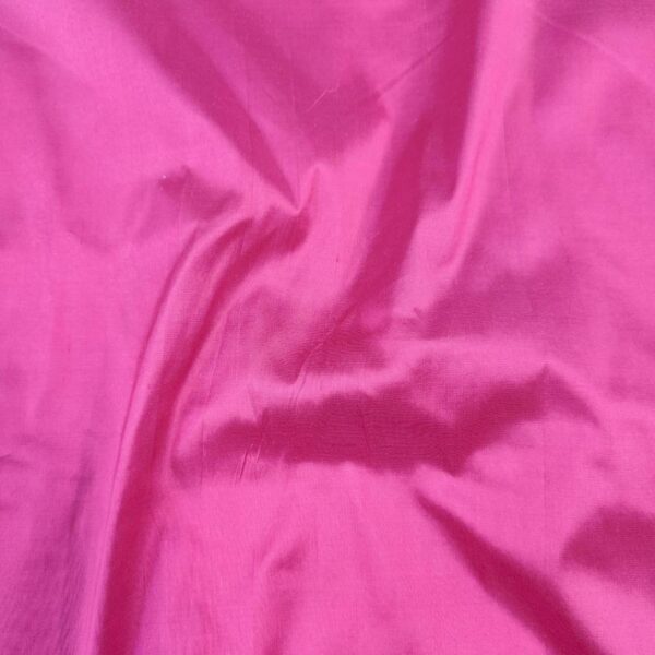 Dupion Boon Fuschia Silk Fabric - Image 3