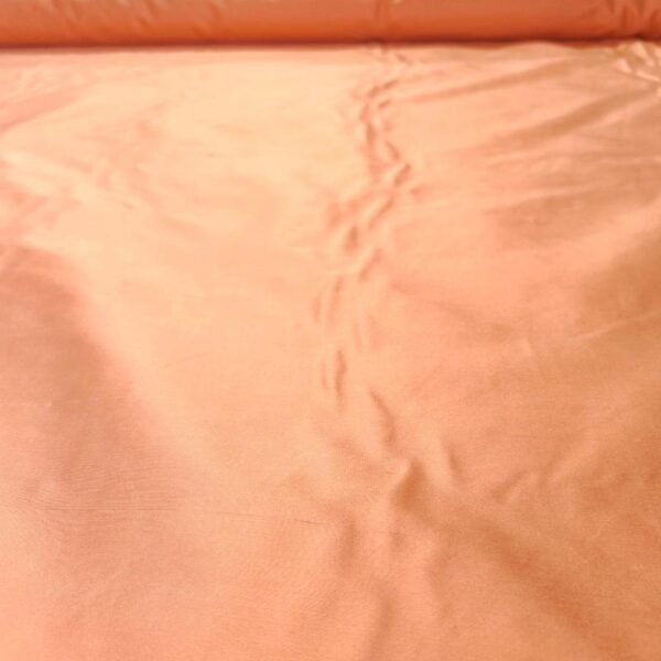 Dupion Boon Orange 100% Silk Fabric - Image 2