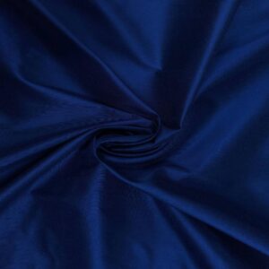 Dupion British Royale Blue Solid Color Silk Fabric