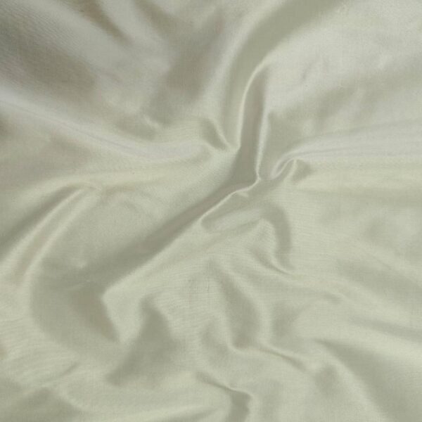 Dupion Off White Silk Fabric For Garments - Image 2