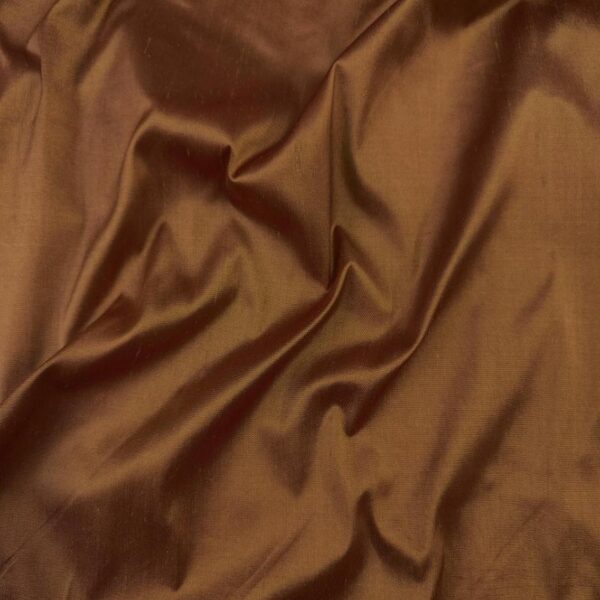 Dupion Red Beige Silk - Image 2