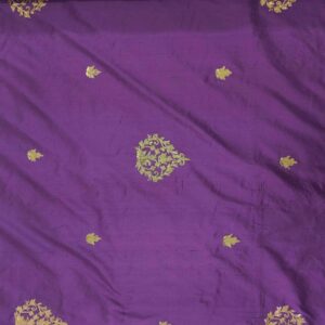 ED 2927 Alpha Lavender Indian Embroidery Fabric