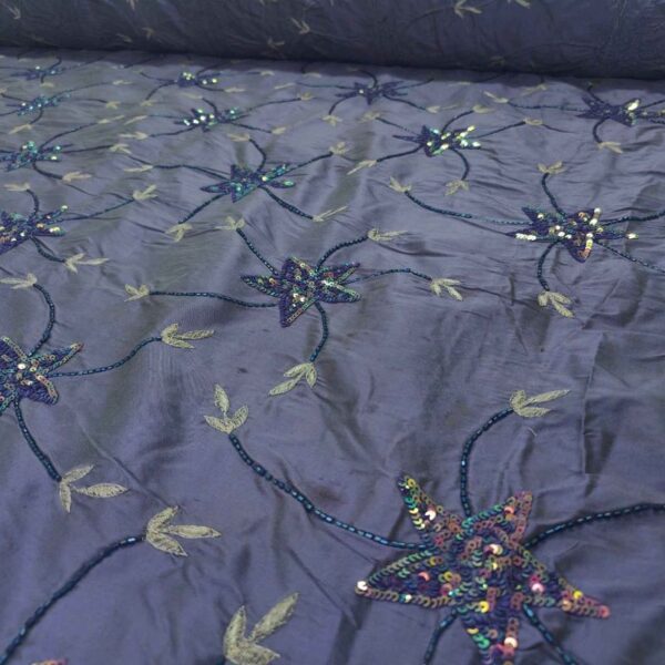 ED 2943 Wrangler Silk Embroidery Fabric - Image 2
