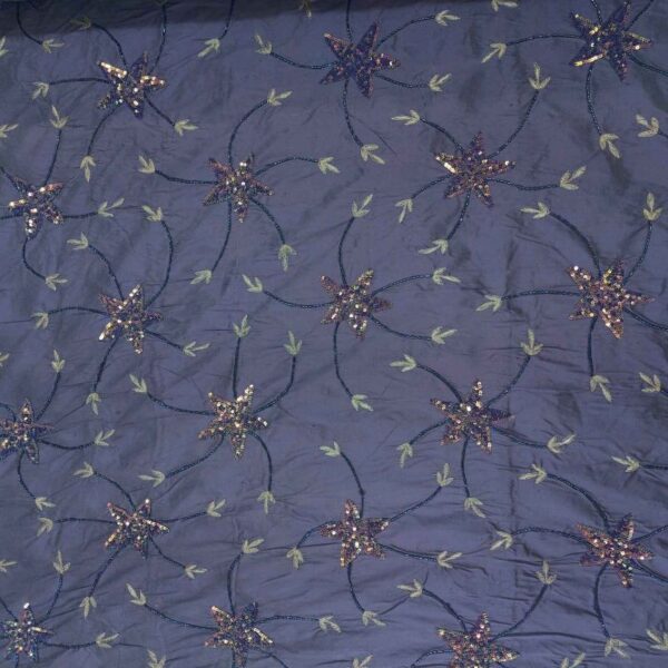 ED 2943 Wrangler Silk Embroidery Fabric - Image 3