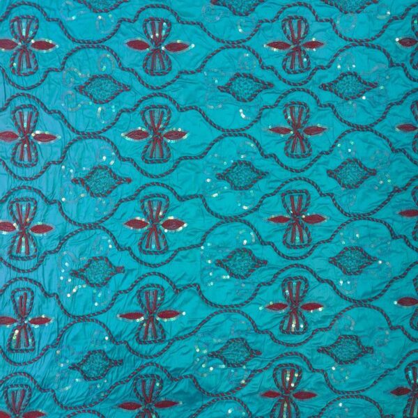 ED Dori Embroidery Fabric Material - Image 3