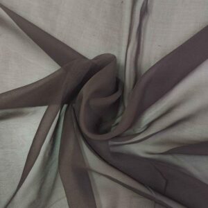 Silk Georgette Brown Fabric