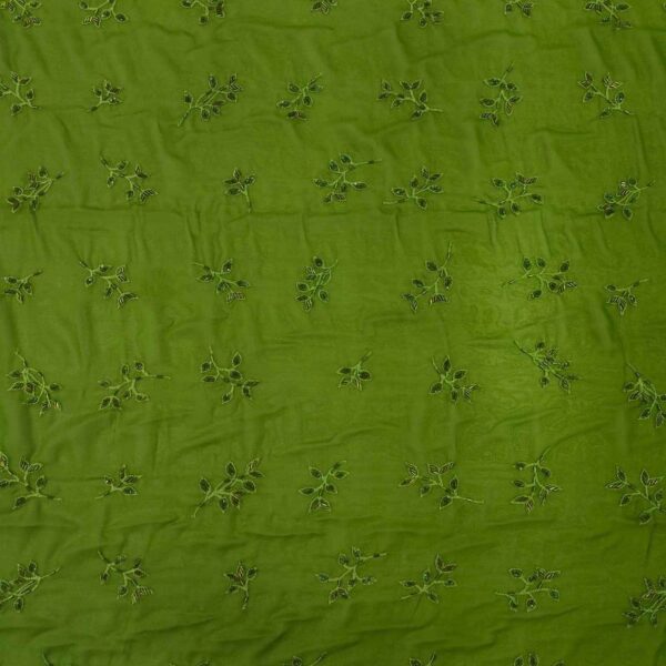 Silk Georgette ED055 Embroidered Fabric
