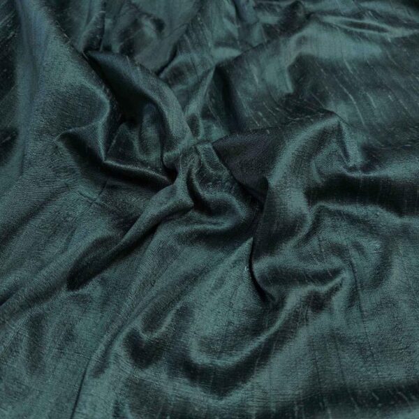 Handmade Dupion ASH GREY - Image 2