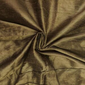Handmade Dupion BLACK TUSSAR 100% Silk Fabric