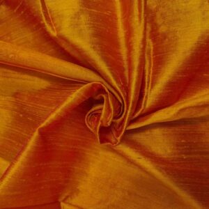 Handmade Dupion MAGENTA 100% Silk Fabric