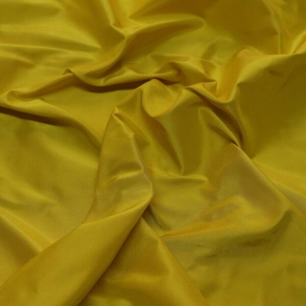 40 MM HEAVY WEIGHT TH-170 MAIZE SILK TAFFETA FABRIC - Image 3