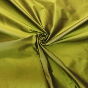 40 MM HEAVY WEIGHT TH-175 GREEN SILK TAFFETA FABRIC