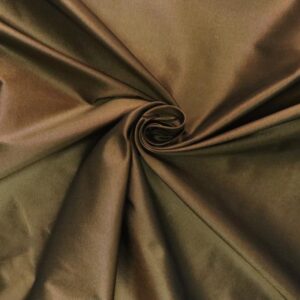 40 MM HEAVY WEIGHT TH83 COPPER BROWN SILK TAFFETA FABRIC