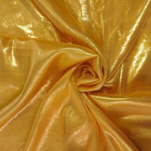 Polyester Organza Lurex Yellow Gold