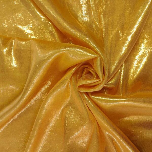 Polyester Organza Lurex Yellow Gold