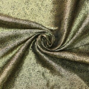 Black Gold #2 Scarf Fabric