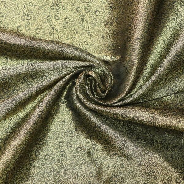 Black Gold #2 Scarf Fabric