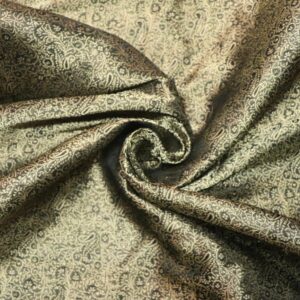 Black Gold Scarf Fabric