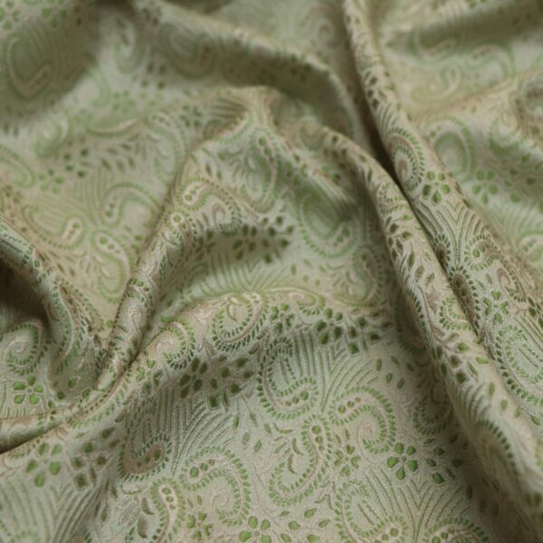 Mint Green Scarf Fabric - Image 2