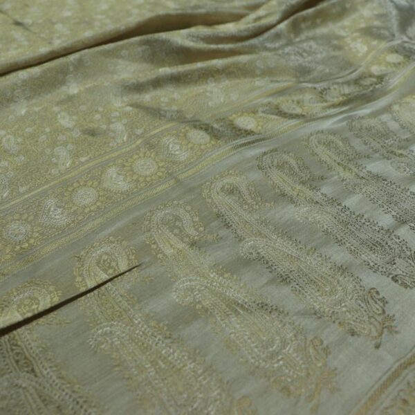 White Gold #2 Scarf Fabric - Image 3