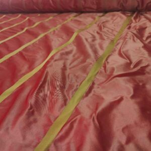 10-Line-Satin Silk Stripe Fabric