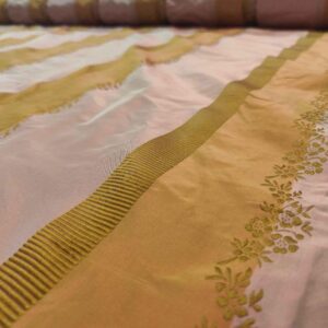 CD 858-3 SILK SATIN STRIPE FABRIC