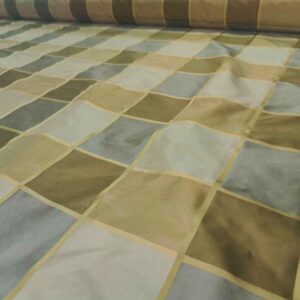 Antique-912-2 SILK SATIN STRIPE FABRIC