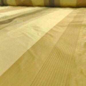 Aries #5 SILK SATIN STRIPE FABRIC