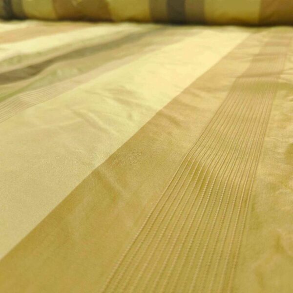 Aries #5 SILK SATIN STRIPE FABRIC