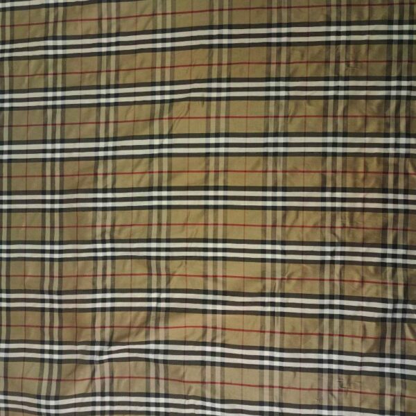 Burberry Checks SILK SATIN STRIPE FABRIC - Image 3