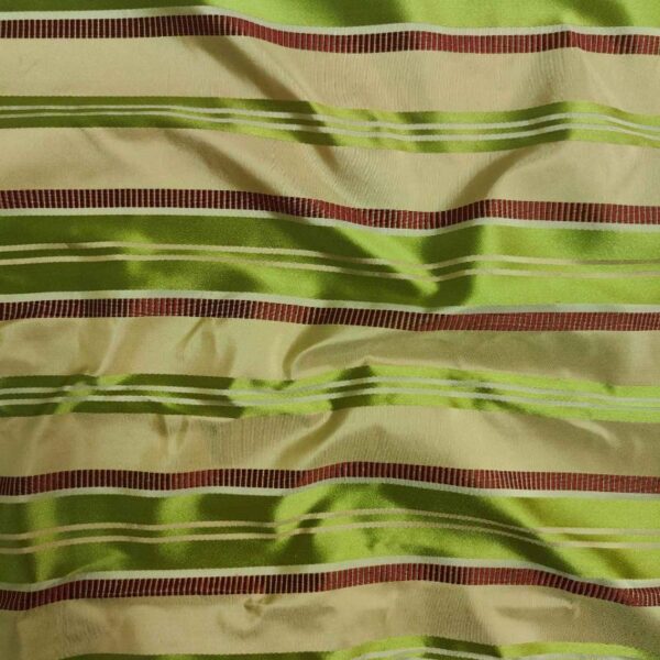 Dina #3 SILK SATIN STRIPE FABRIC - Image 2