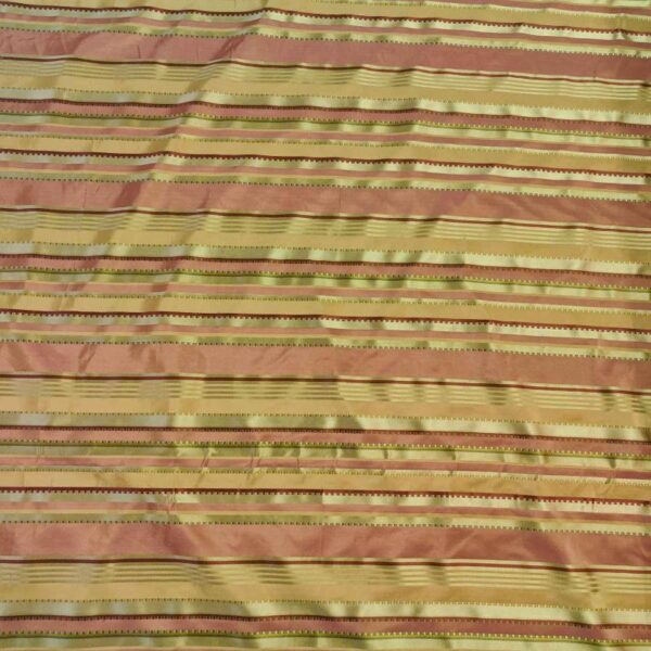 Dot Taffeta Pink SILK SATIN STRIPE FABRIC - Image 3