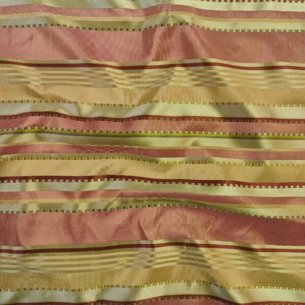 Dot Taffeta Pink SILK SATIN STRIPE FABRIC - Image 2
