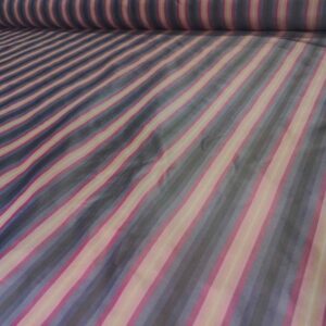 Holland SILK SATIN STRIPE FABRIC