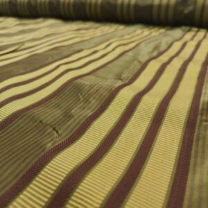 Marvin SILK SATIN STRIPE FABRIC