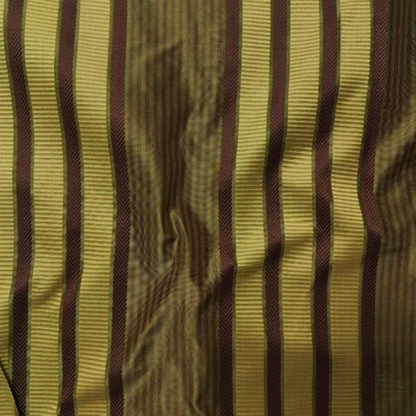 Marvin SILK SATIN STRIPE FABRIC - Image 2