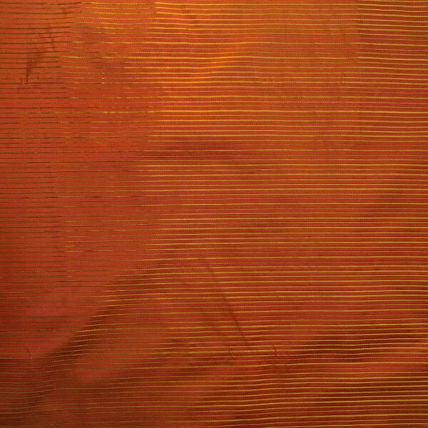Masti Rust SILK SATIN STRIPE FABRIC - Image 3