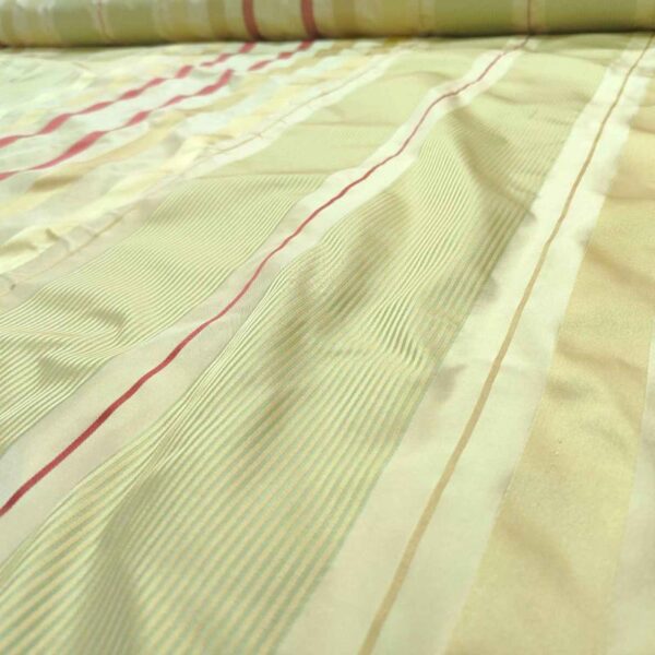 Nayana#1 SILK SATIN STRIPE FABRIC