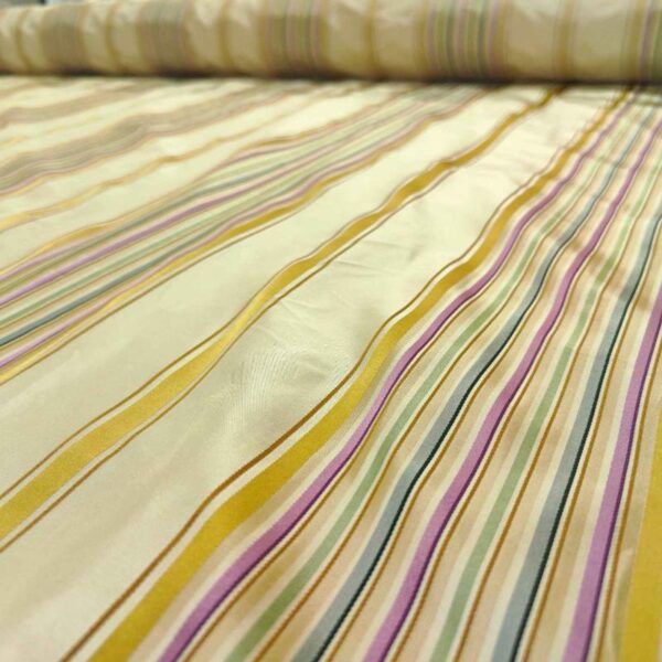 Nokia#1 SILK SATIN STRIPE FABRIC