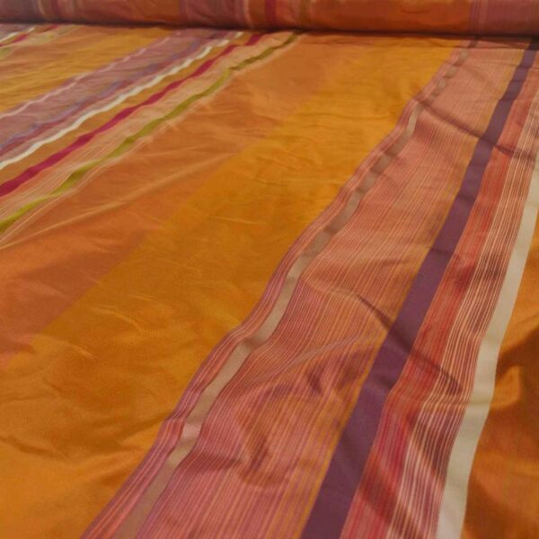 Petra SILK SATIN STRIPE FABRIC