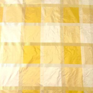 Railway Checks SILK SATIN STRIPE FABRIC