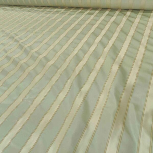 Ring Stripe SILK SATIN FABRIC